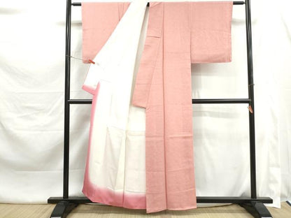 平和屋着物■江戸小紋　唐草楓文　やまと誂製　正絹　逸品　未使用　DABK3448qa