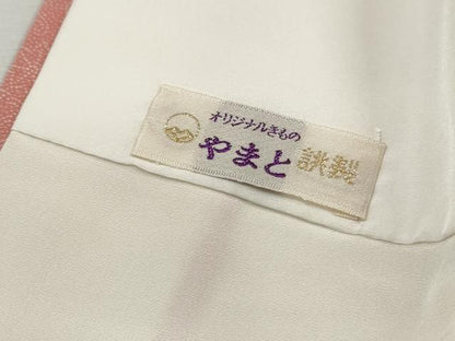 平和屋着物■江戸小紋　唐草楓文　やまと誂製　正絹　逸品　未使用　DABK3448qa