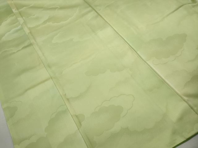 平和屋着物■上質な小紋　重ね雲地紋　暈し染め　正絹　逸品　DABK3450qa