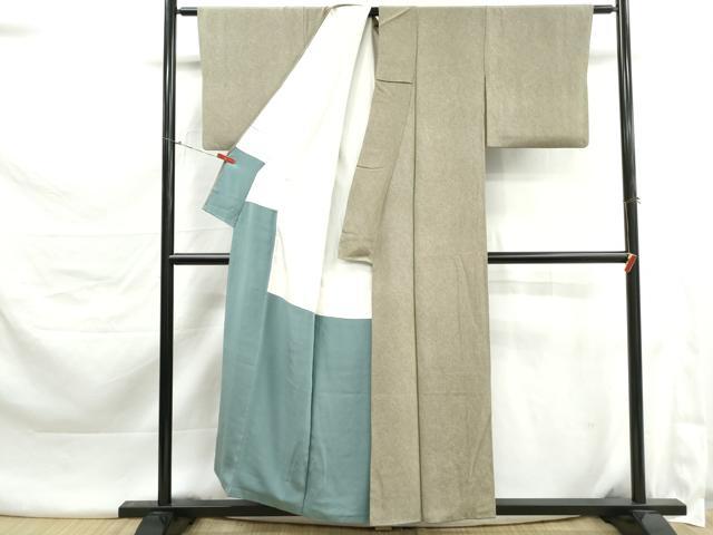 平和屋着物■江戸小紋　鮫小紋柄　正絹　逸品　DABK3515qa