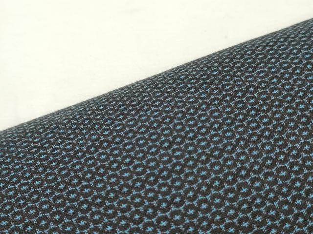 平和屋着物▼男性　紬　反物　着尺　アンサンブル　120亀甲　総詰め　キングサイズ　逸品　未使用　DABK3547zy