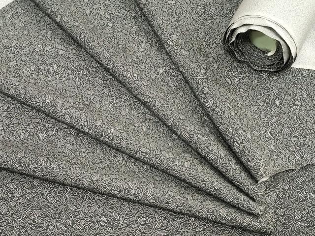 平和屋着物●江戸小紋　反物　着尺　南天文　逸品　未使用　DABK3608zy