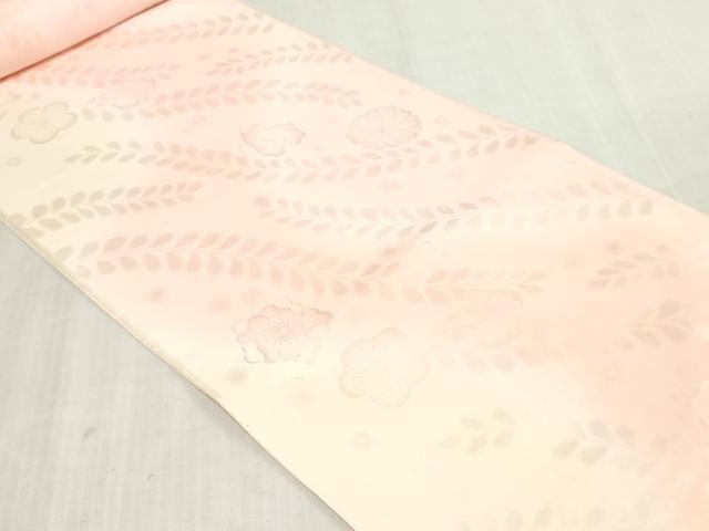 平和屋着物▼長襦袢　反物　着尺　辻が花地紋　暈し染め　逸品　未使用　DABK3652zy