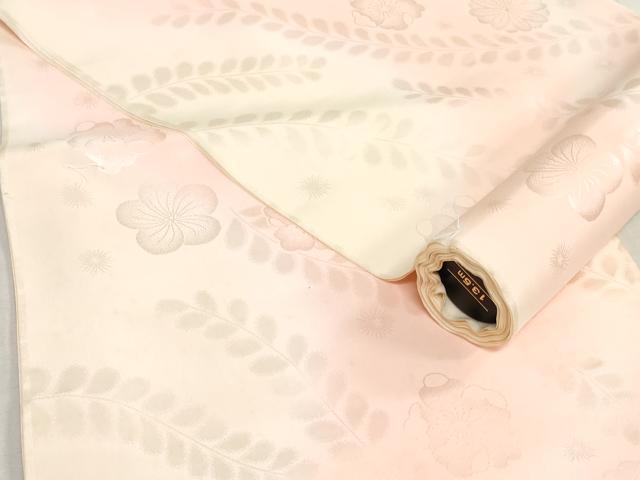 平和屋着物▼長襦袢　反物　着尺　辻が花地紋　暈し染め　逸品　未使用　DABK3652zy