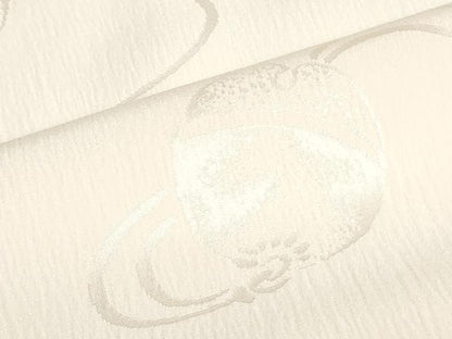 平和屋着物▼長襦袢　反物　着尺　鈴　暈し染め　桜色　逸品　未使用　DABK3655zy