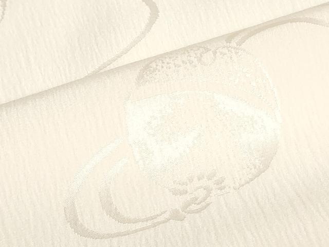 平和屋着物▼長襦袢　反物　着尺　鈴　暈し染め　桜色　逸品　未使用　DABK3655zy