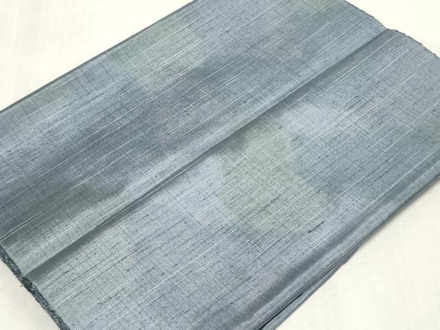 平和屋着物▼紫泉紬　反物　着尺　霞文　証紙付き　逸品　未使用　DABK3674zy