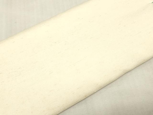 平和屋着物▼羽織・コート　白生地　反物　羽尺　生成り色　逸品　未使用　DABK3725zy