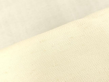 平和屋着物▼羽織・コート　白生地　反物　羽尺　生成り色　逸品　未使用　DABK3725zy