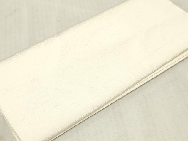 平和屋着物▼羽織・コート　白生地　反物　羽尺　生成り色　逸品　未使用　DABK3727zy
