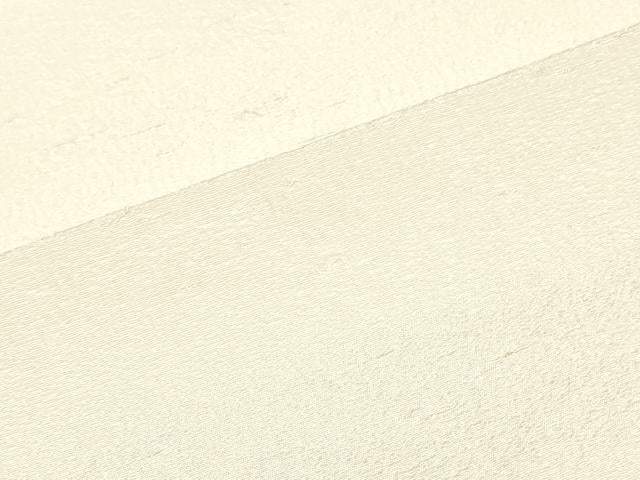平和屋着物▼羽織・コート　白生地　反物　羽尺　生成り色　逸品　未使用　DABK3727zy