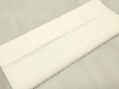 平和屋着物▼羽織・コート　白生地　反物　羽尺　生成り色　逸品　未使用　DABK3728zy