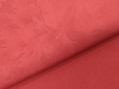 平和屋着物▼塩瀬　名古屋帯　帯反物　カーネーション　逸品　DABK3734zy