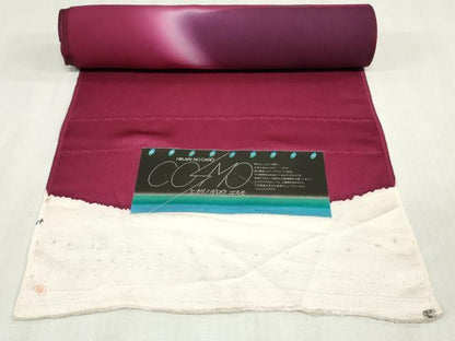 平和屋着物▼付下げ　反物　着尺　舞蝶文　暈し染め　金彩　逸品　未使用　DABK3833zy