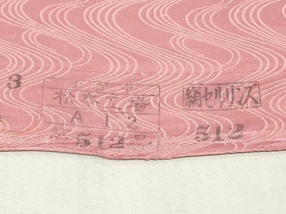 平和屋着物▼羽織・コート　反物　羽尺　流水文　逸品　未使用　DABK3858zy