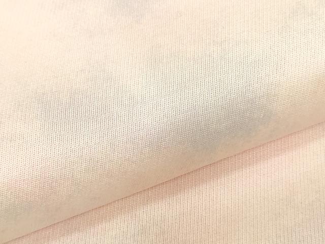平和屋着物▼西陣　名古屋帯　帯反物　ワンポイント螺鈿　霞文　証紙付き　逸品　未使用　DABK3865zy