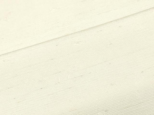 平和屋着物▼白生地　紬　反物　着尺　生成り色　逸品　未使用　DABK3921zy