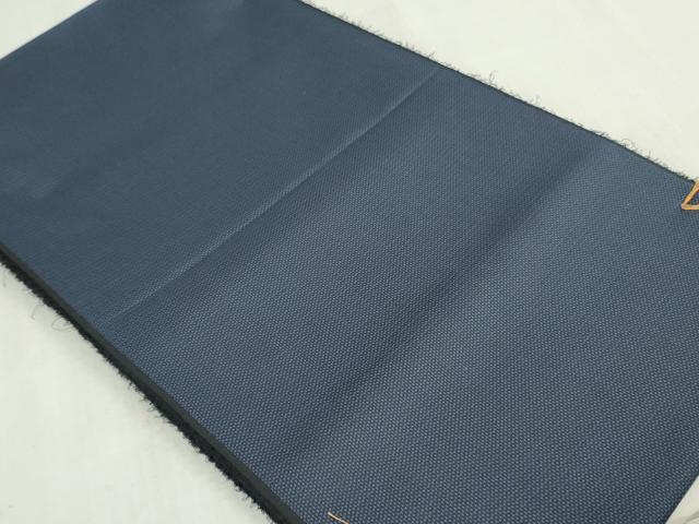 平和屋着物▼男性　紬　反物　着尺　金峰亀甲絣　証紙付き　逸品　未使用　DABK3948zy