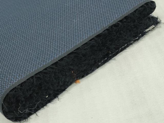 平和屋着物▼男性　紬　反物　着尺　金峰亀甲絣　証紙付き　逸品　未使用　DABK3948zy