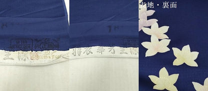 平和屋着物▼付下げ　反物　着尺　舞花文　金彩　逸品　未使用　DABK3986zy