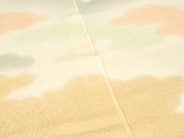 平和屋着物▼付下げ　反物　着尺　錦彩織　霞文　暈し染め　逸品　未使用　DABK3990zy