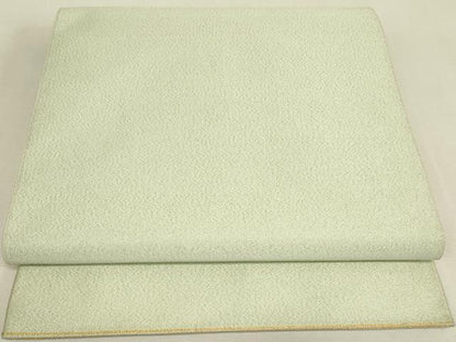 平和屋着物●綴れ　全通柄袋帯　裏葉柳色　銀糸　正絹　逸品　DABK4271az