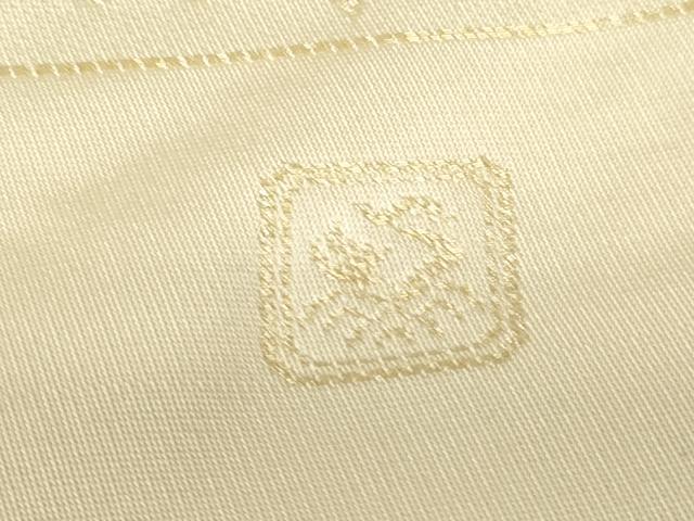 平和屋着物▼六通柄袋帯　鴛海南　博多織　百寿図　金糸　共箱付き　正絹　逸品　DABK4400az