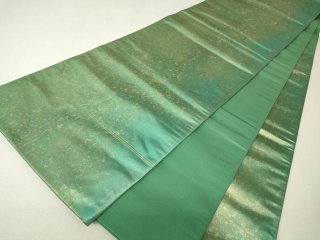 平和屋着物▼箔屋嘉兵衛　六通柄袋帯　斎王鳳煌箔　霞文　正絹　逸品　DABK4401az