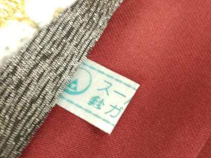 平和屋着物▼六通柄袋帯　舞花文　金銀糸　鈴乃屋扱い　正絹　逸品　DABK4462az