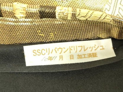 平和屋着物▼西陣　六通柄袋帯　鴛鴦花文　金銀糸　上代48万円　証紙付き　正絹　逸品　DABK4602az