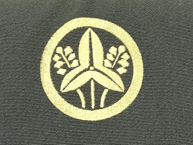 平和屋着物[]お宮参り　男の子　祝着　産着　初着　のしめ　鷹　鷲　兜　絵巻笠松文　暈し染め　金銀彩　逸品　DABK5181ea