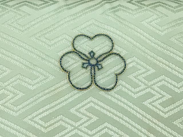 平和屋着物[]お宮参り　男の子　祝着　産着　初着　のしめ　刺繍　鷹　鷲　風景松文　暈し染め　金糸　洗える着物　DABK5190ea