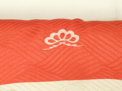 平和屋着物[]七五三　女の子　３歳　祝着　三つ身　鼓松文　金彩　逸品　DABK5206ea