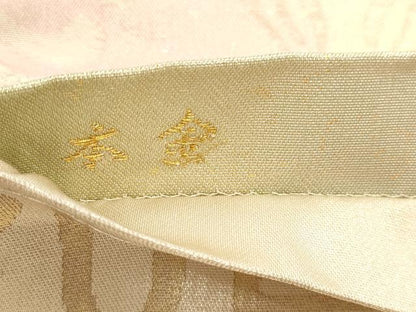 平和屋着物●創業280年　誉田屋源兵衛　六通柄袋帯　織匠宗近錦　唐草文　本金　正絹　逸品　DABK5628sf