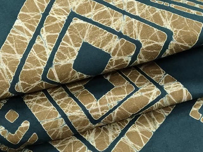 平和屋着物∴夏物　男性　浴衣　菱間道　手縫い　綿　逸品　DABK5905sf