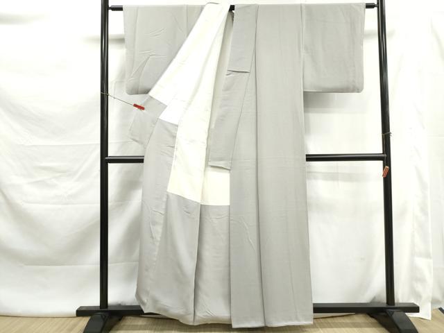 平和屋着物■上質な色無地　紫水晶色　正絹　逸品　DABK6012qa