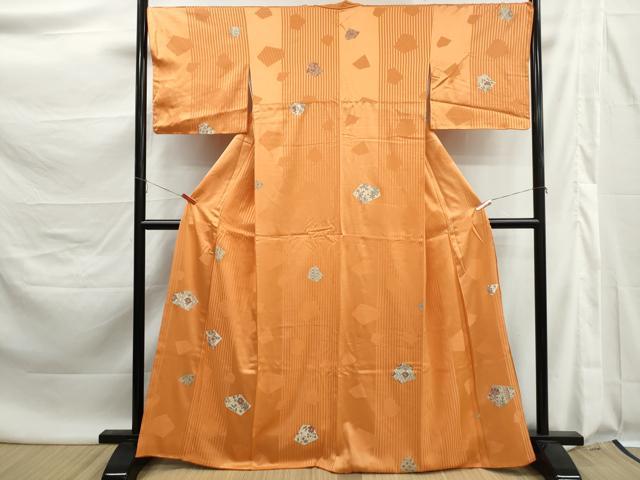 平和屋着物■訪問着　舞花間道　金彩　正絹　逸品　DABK6061qa