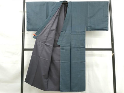 平和屋着物■男性　本場大島紬　100亀甲　総詰め　正絹　逸品　DABK6098qa