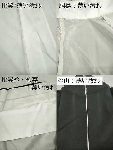 平和屋着物■豪華黒留袖　作家物　風景文　金彩　正絹　逸品　DABK6099qa
