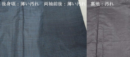 平和屋着物■男性　本場大島紬　100亀甲　総詰め　正絹　逸品　DABK6105qa
