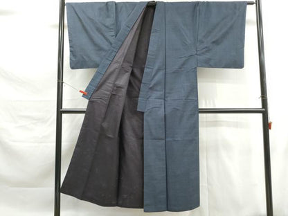 平和屋着物■男性　本場大島紬　100亀甲　総詰め　正絹　逸品　DABK6105qa