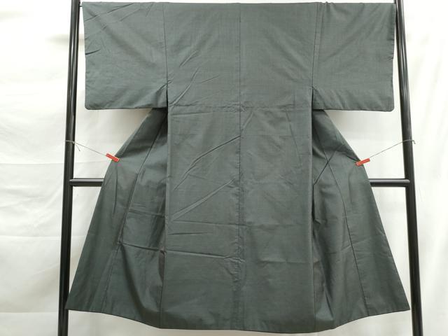 平和屋着物■男性　本場大島紬　80亀甲　総詰め　正絹　逸品　DABK6106qa
