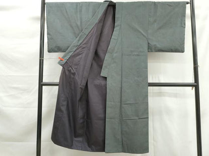 平和屋着物■男性　本場大島紬　80亀甲　総詰め　正絹　逸品　DABK6106qa