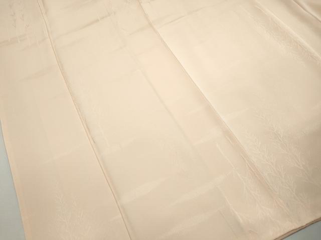 平和屋着物■上質な色無地　風景地紋　薄香色　正絹　逸品　DABK6111qa