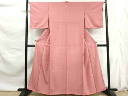 平和屋着物■江戸小紋　鮫小紋柄　青波作　正絹　逸品　DABK6118qa