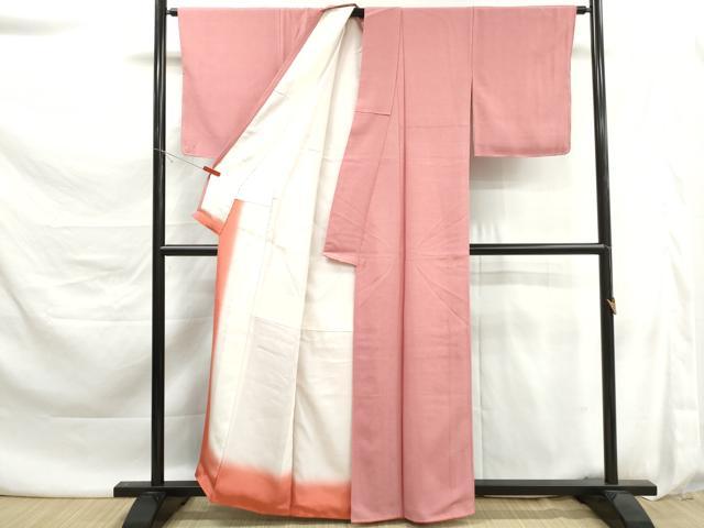 平和屋着物■江戸小紋　鮫小紋柄　青波作　正絹　逸品　DABK6118qa