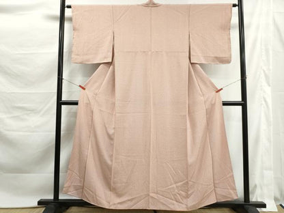 平和屋着物■江戸小紋　抽象間道　正絹　逸品　DABK6152qa