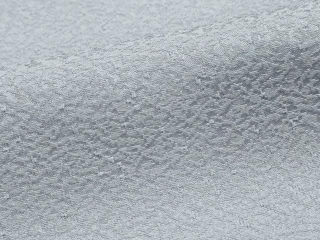平和屋着物■上質な色無地　霞地紋　紫水晶色　正絹　逸品　DABK6153qa