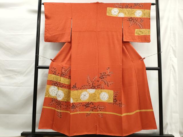 平和屋着物■訪問着　辻が花　絞り　正絹　逸品　DABK6156qa