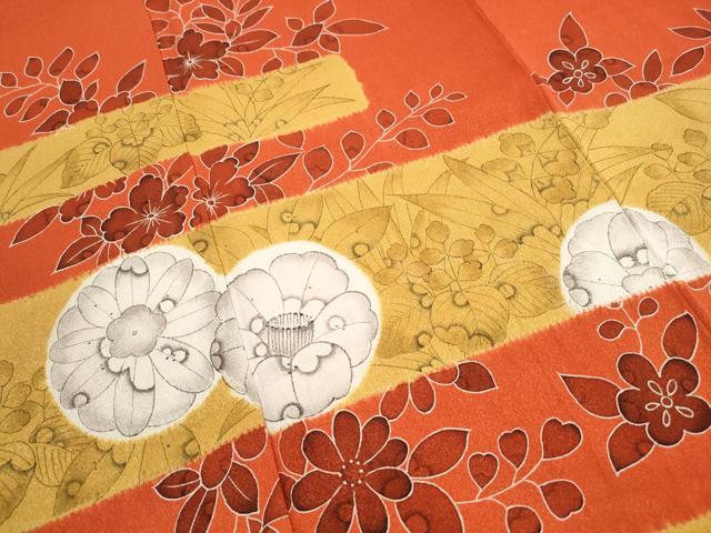 平和屋着物■訪問着　辻が花　絞り　正絹　逸品　DABK6156qa